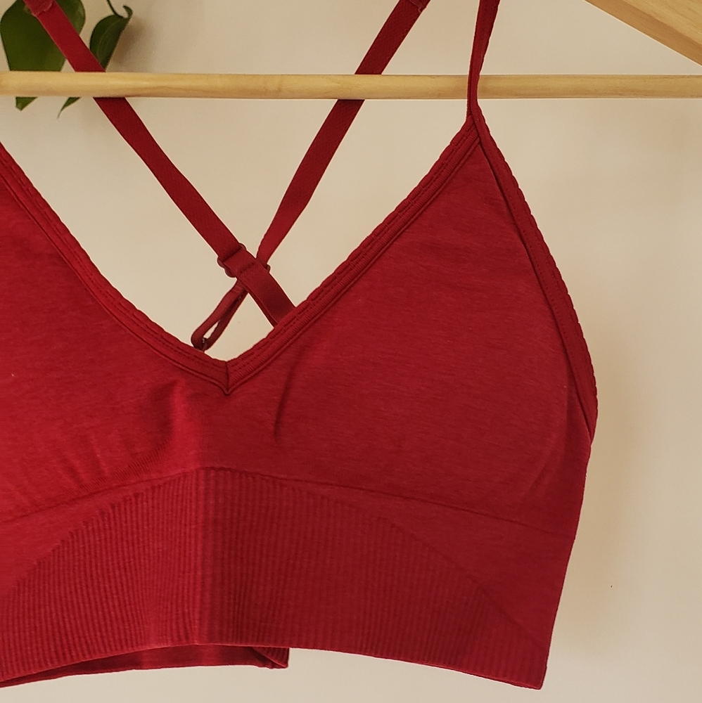 Lululemon Low Impact Sports Bra Red size 6